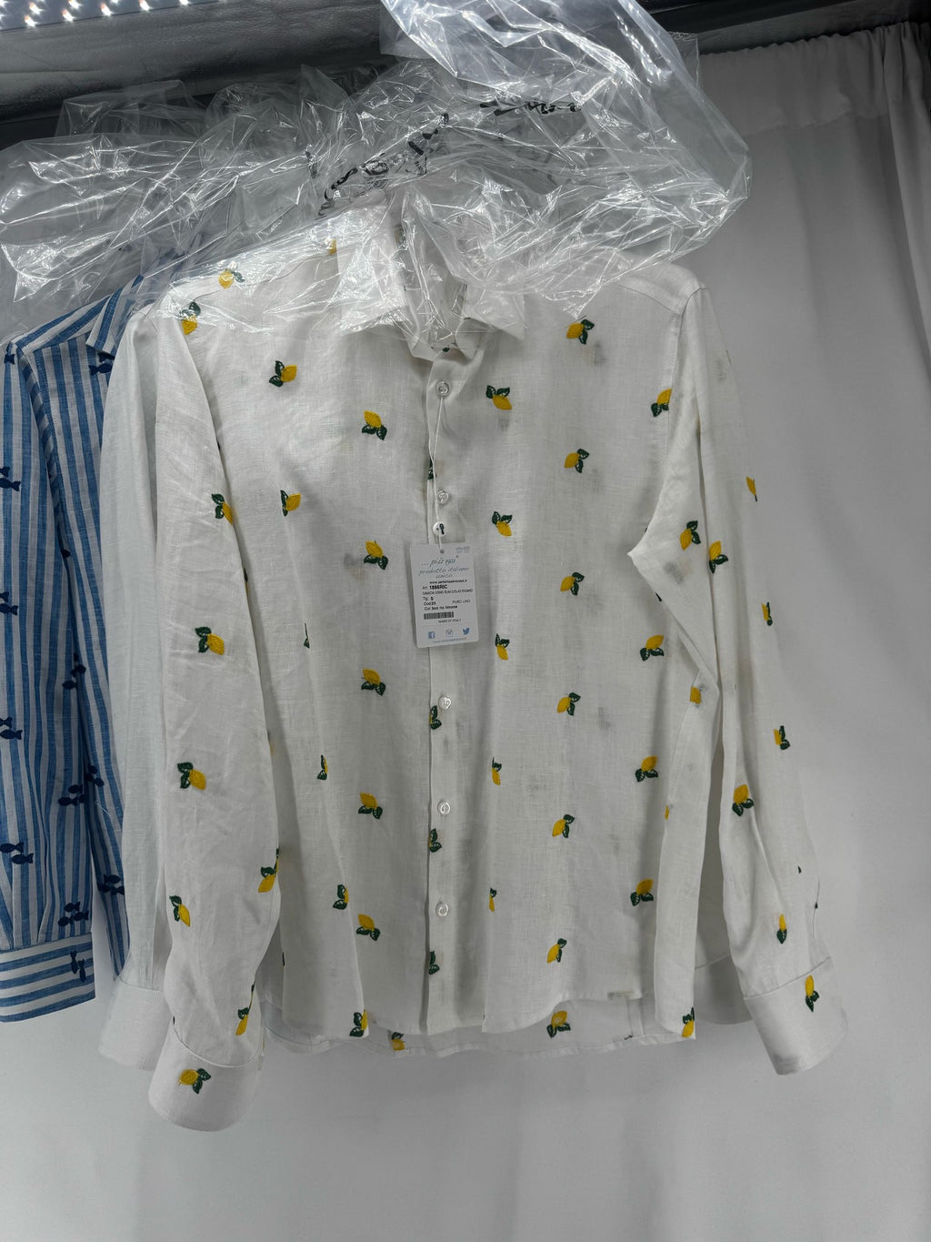 Camicia uomo limoni